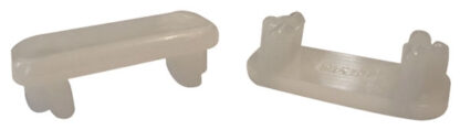 8 Flat Insert Glides - 1-3/4'' x 3/4''  O.D. for Patio Furniture Tubes/Legs