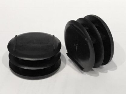 8 Round 1-1/2'' Multi-Gauge Flat Insert Glides for Patio Furniture Legs