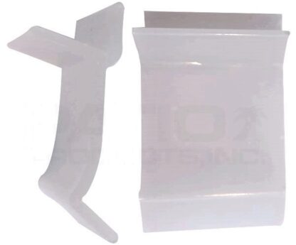 10 Table Rim Clips 1-1/4'' x 3/4'' - Helps Support Tabletops in Rim